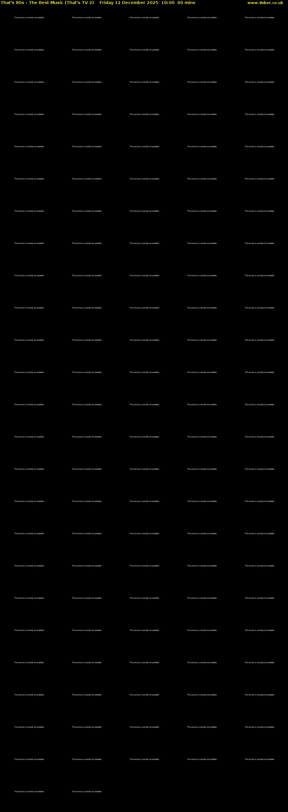 That's 80s - The Best Music (That's TV 2) Friday 12 December 2025 10:00 - 11:00