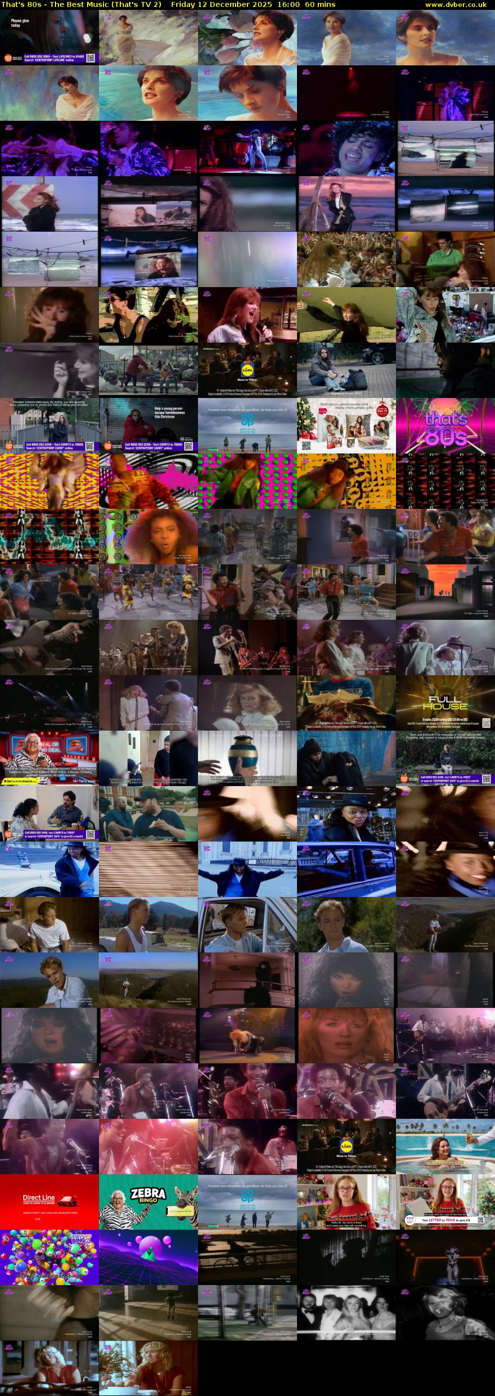 That's 80s - The Best Music (That's TV 2) Friday 12 December 2025 16:00 - 17:00