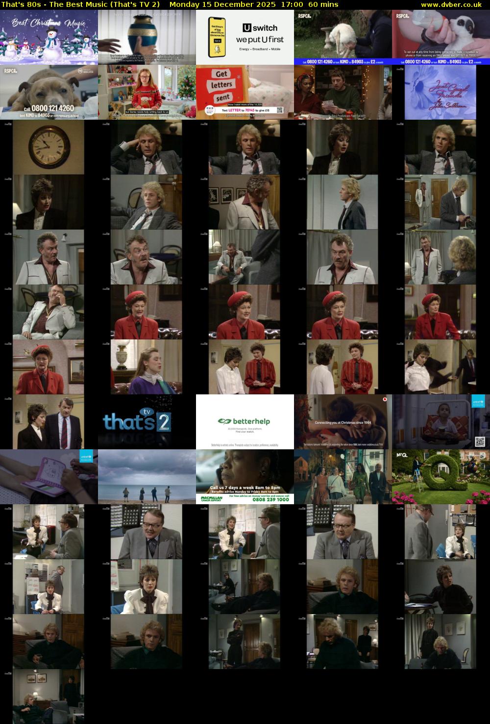 That's 80s - The Best Music (That's TV 2) Monday 15 December 2025 17:00 - 18:00