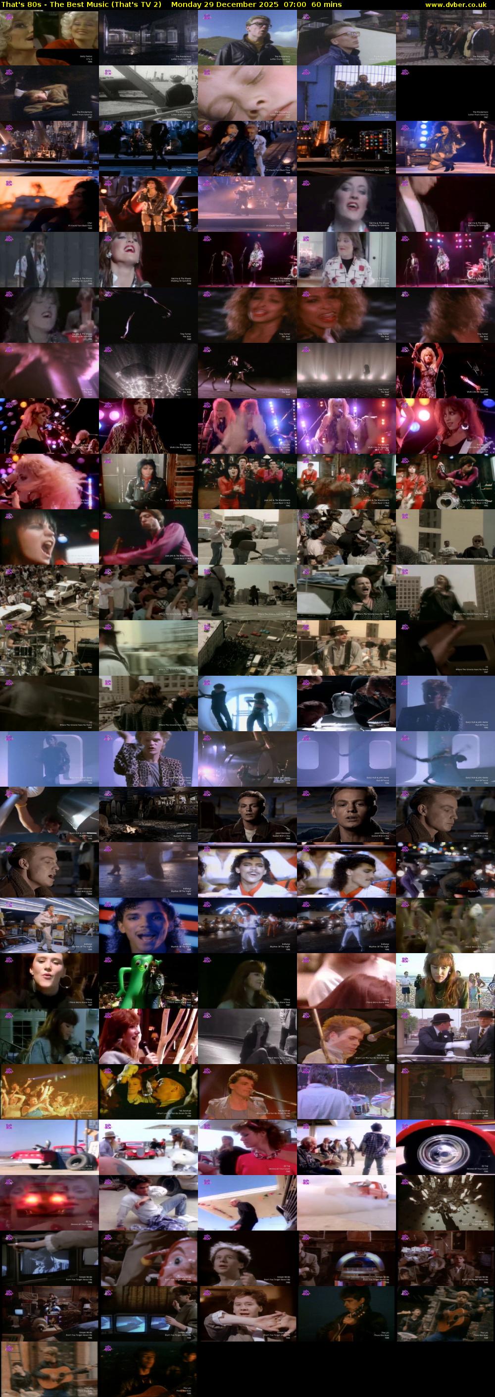 That's 80s - The Best Music (That's TV 2) Monday 29 December 2025 07:00 - 08:00