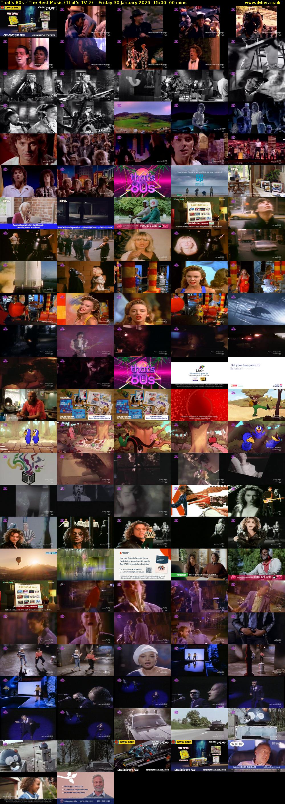 That's 80s - The Best Music (That's TV 2) Friday 30 January 2026 15:00 - 16:00