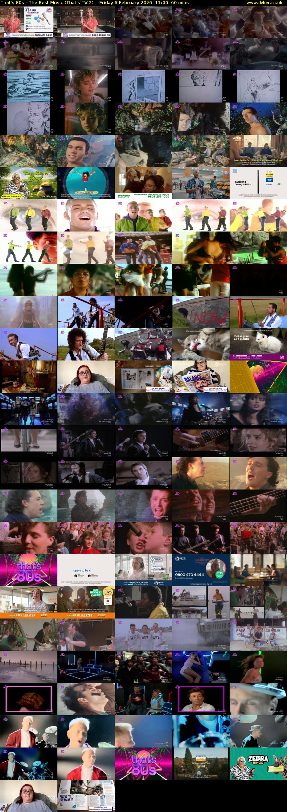 That's 80s - The Best Music (That's TV 2) Friday 6 February 2026 11:00 - 12:00