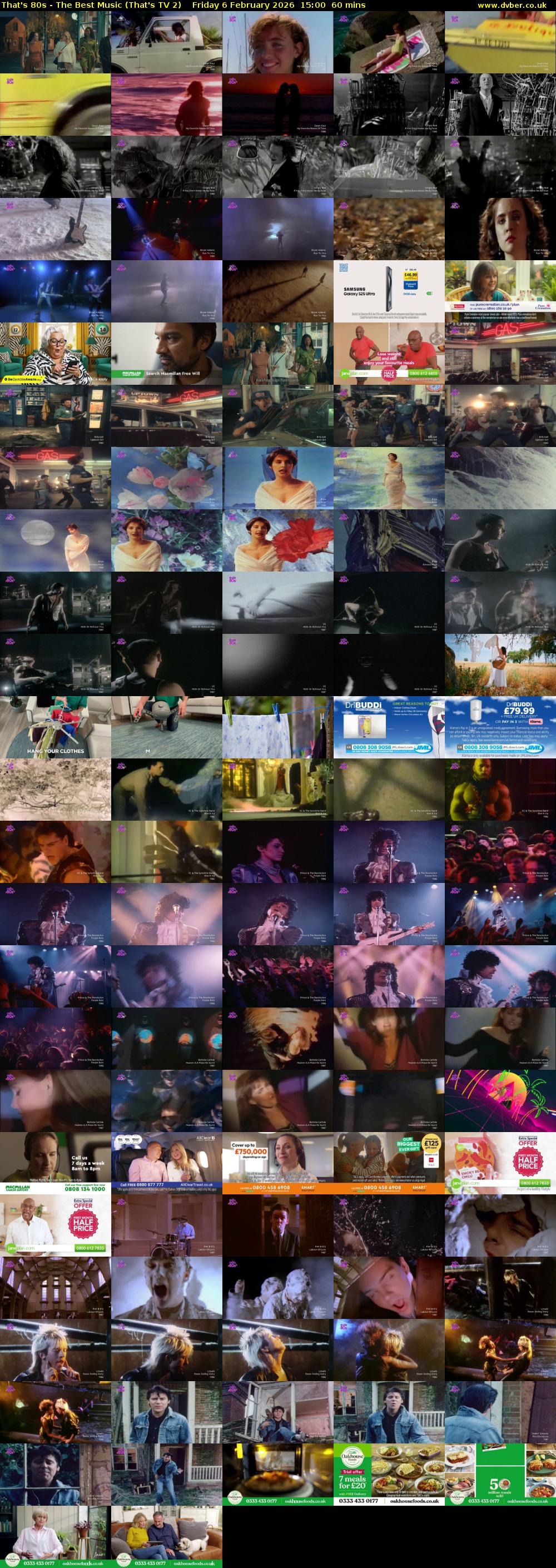 That's 80s - The Best Music (That's TV 2) Friday 6 February 2026 15:00 - 16:00