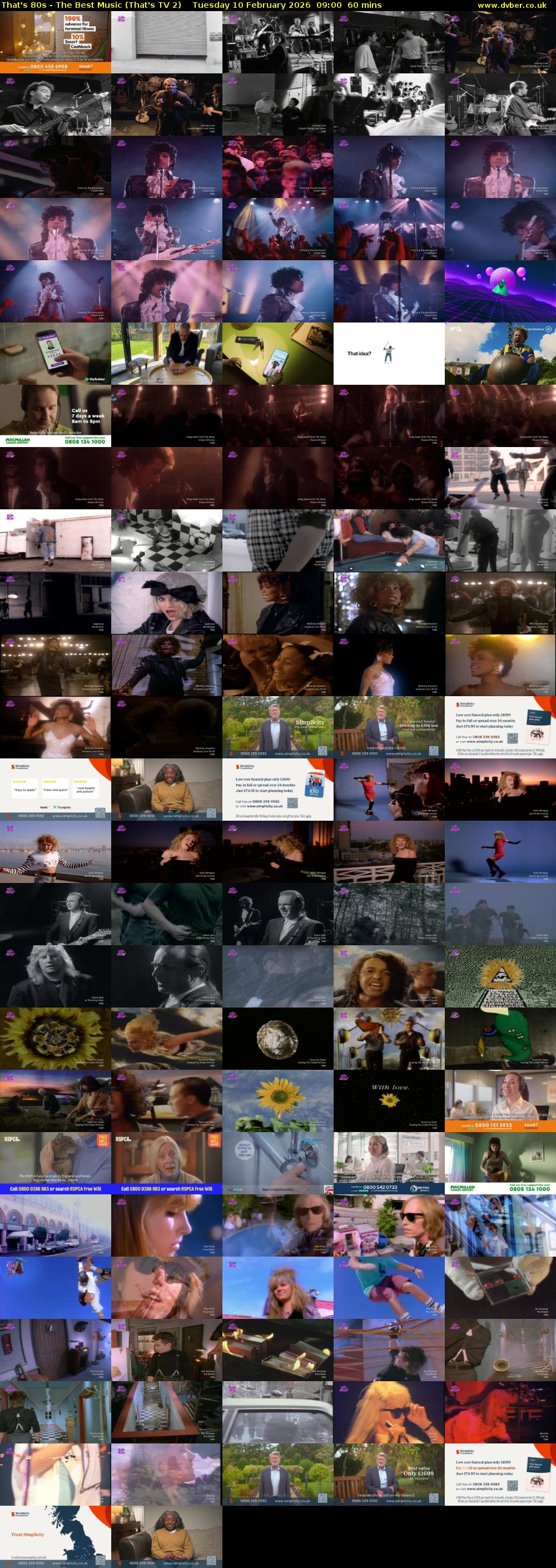 That's 80s - The Best Music (That's TV 2) Tuesday 10 February 2026 09:00 - 10:00