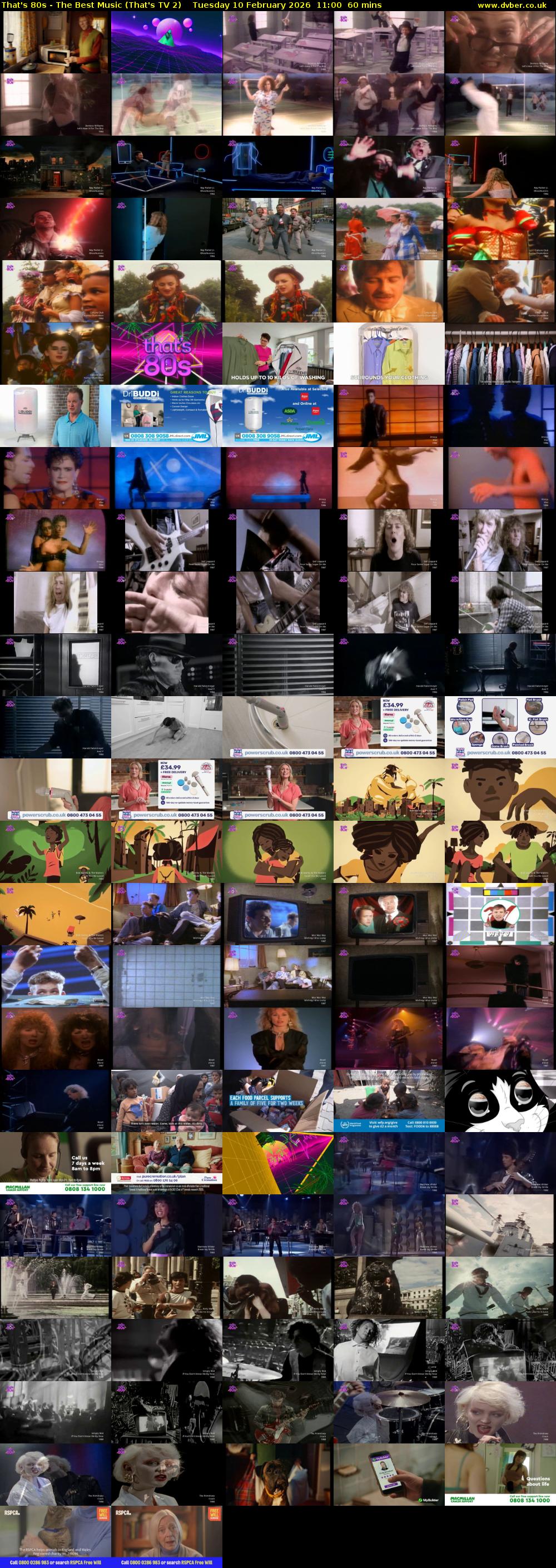 That's 80s - The Best Music (That's TV 2) Tuesday 10 February 2026 11:00 - 12:00