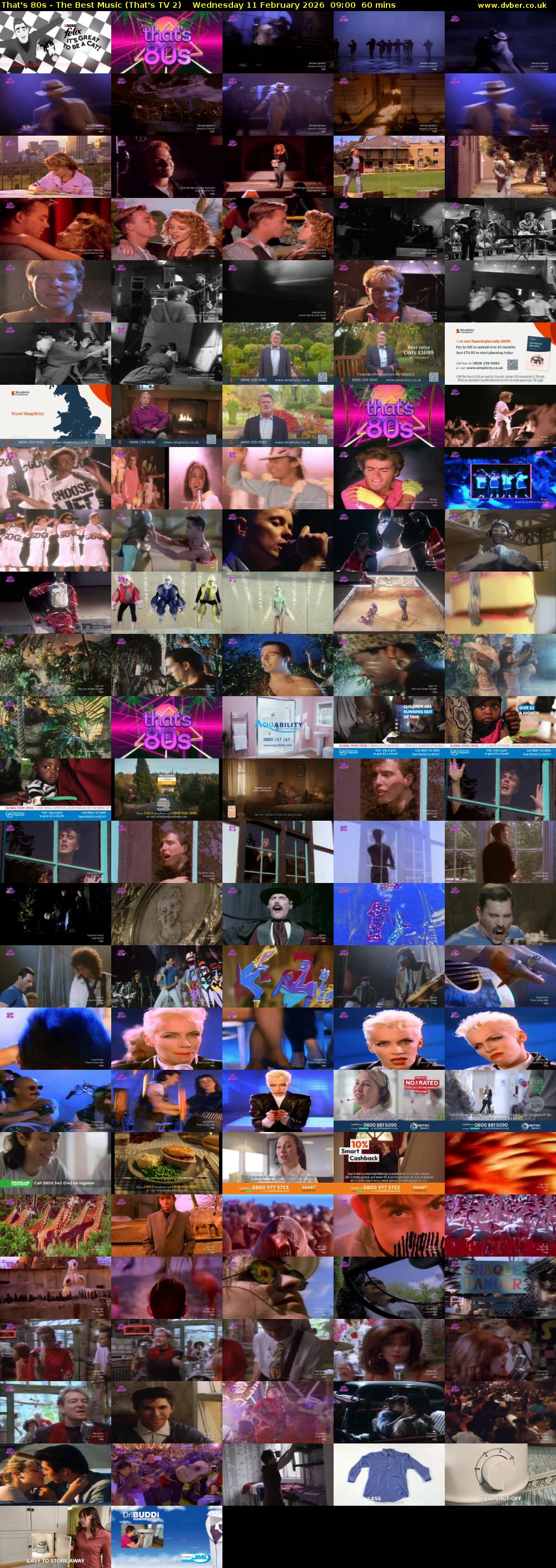 That's 80s - The Best Music (That's TV 2) Wednesday 11 February 2026 09:00 - 10:00