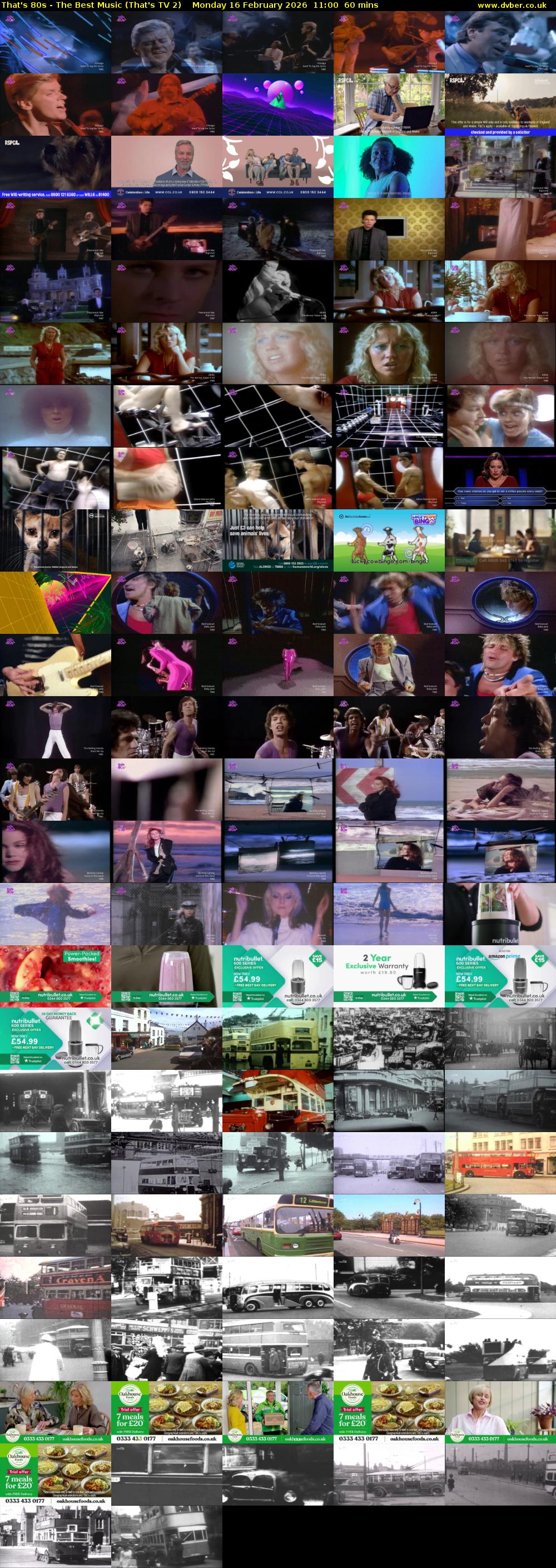 That's 80s - The Best Music (That's TV 2) Monday 16 February 2026 11:00 - 12:00