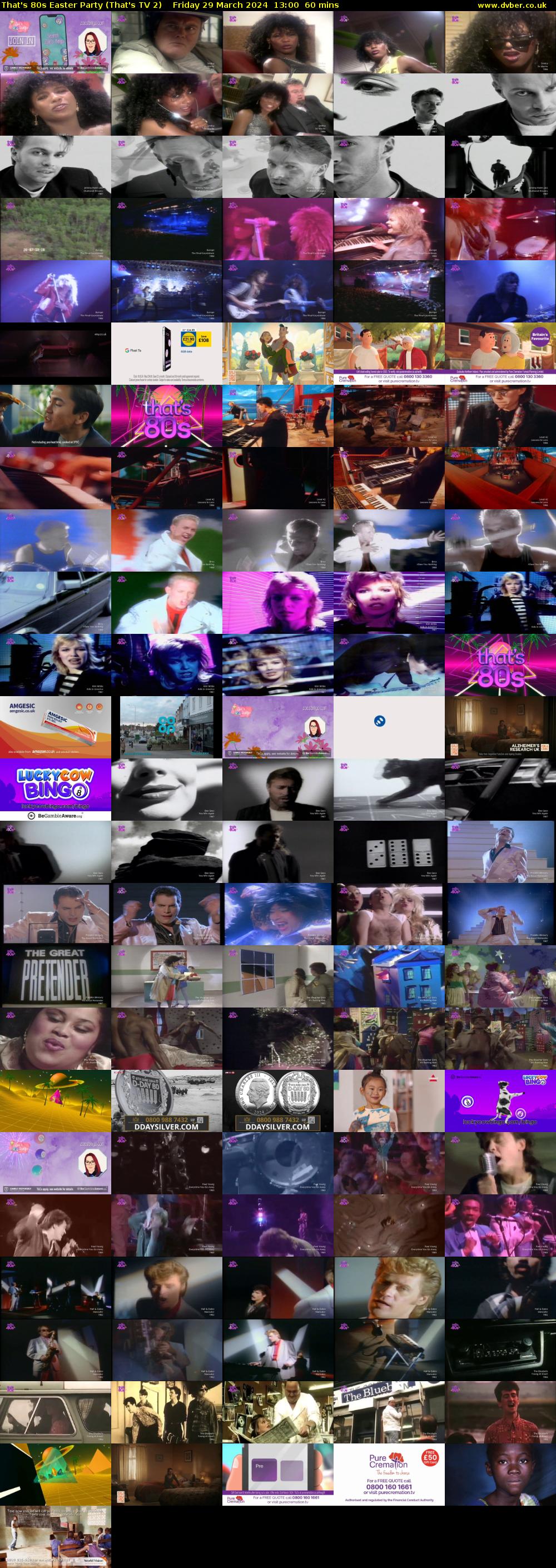 That's 80s Easter Party (That's TV 2) Friday 29 March 2024 13:00 - 14:00