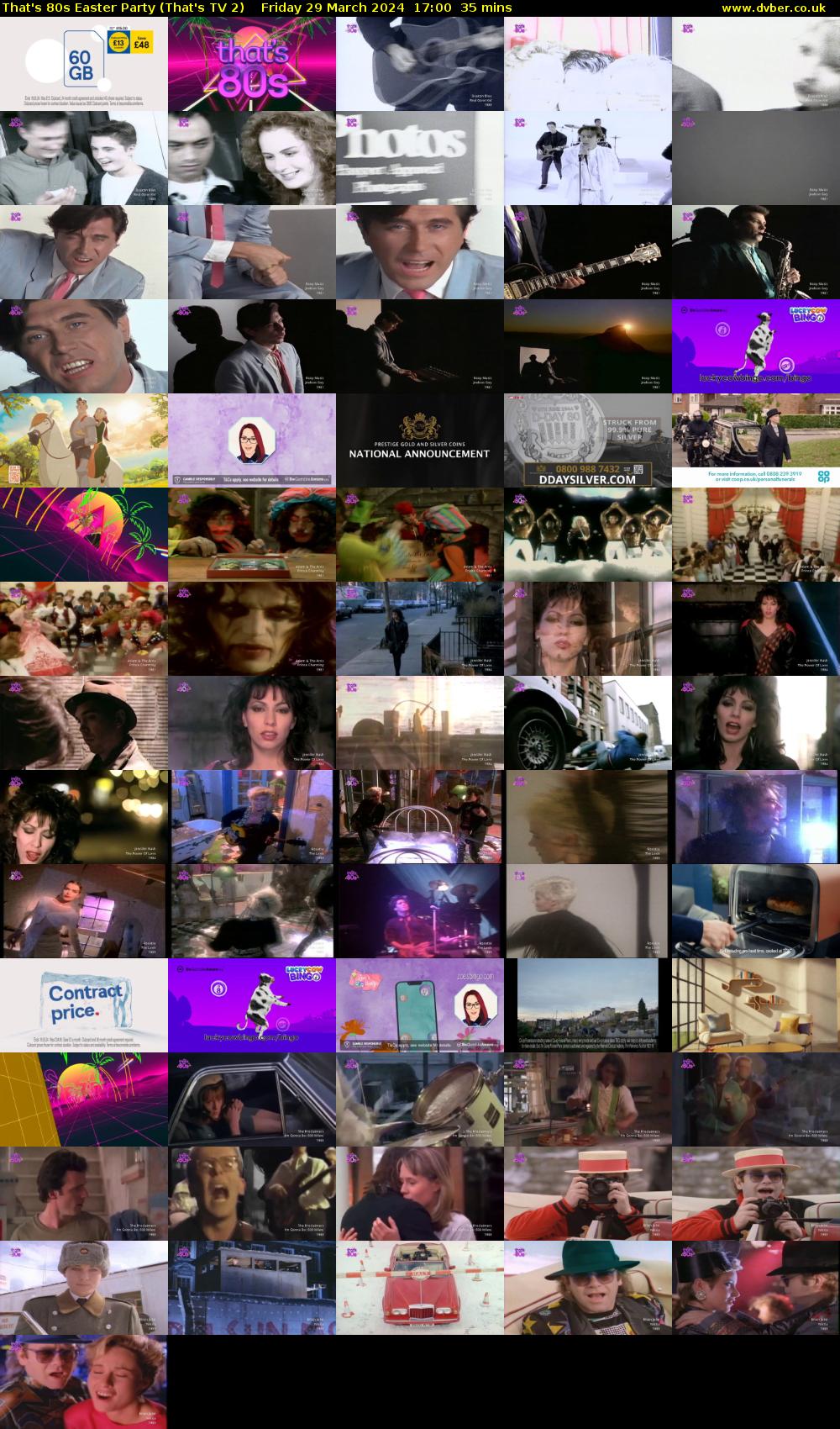 That's 80s Easter Party (That's TV 2) Friday 29 March 2024 17:00 - 17:35