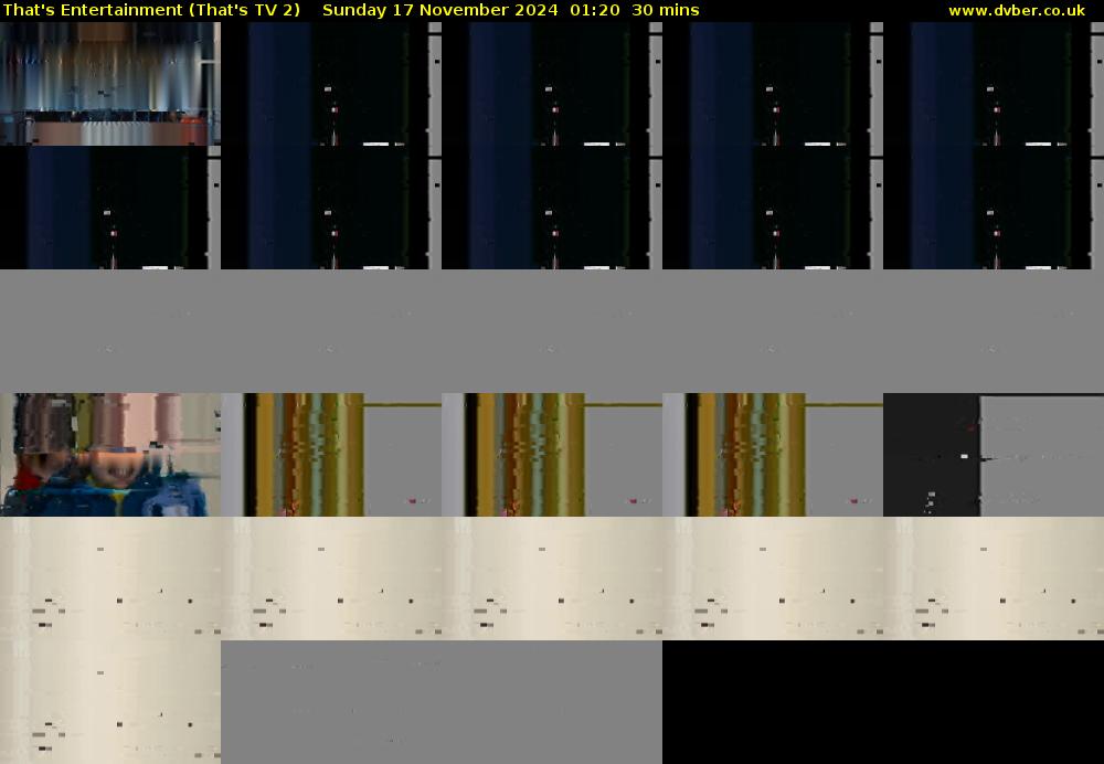 That's Entertainment (That's TV 2) Sunday 17 November 2024 01:20 - 01:50