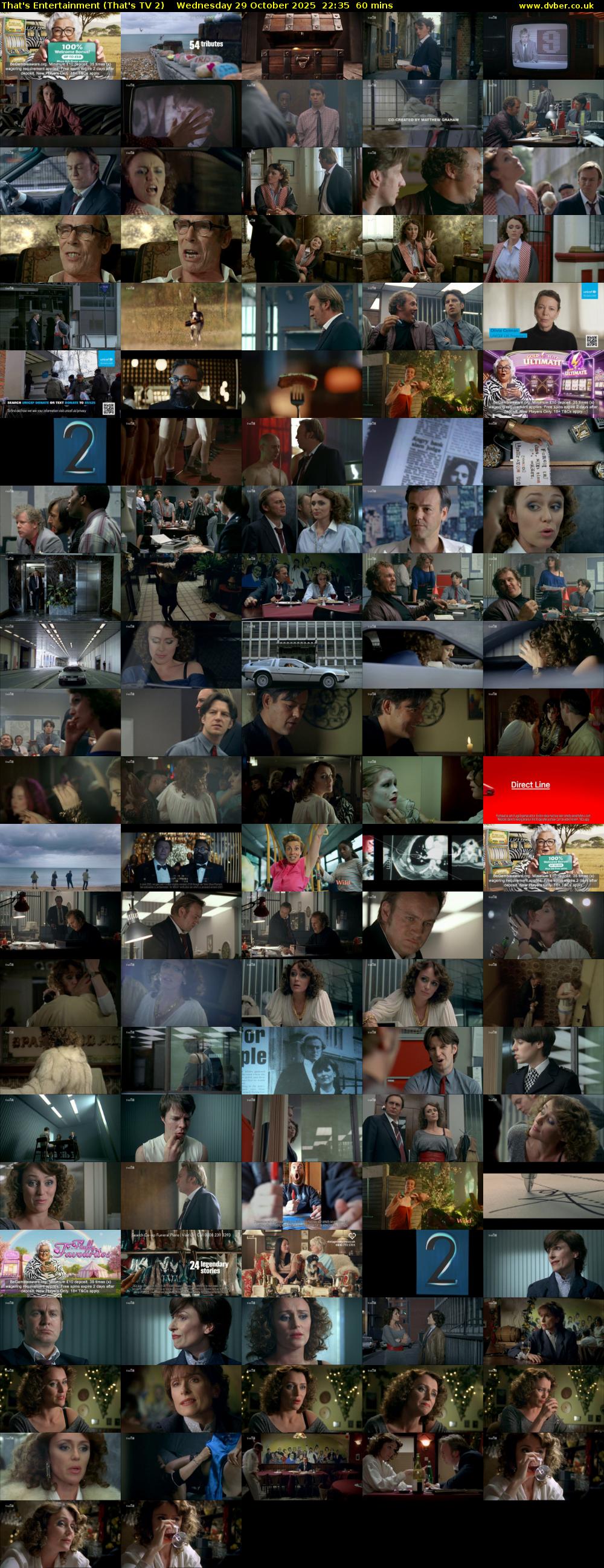 That's Entertainment (That's TV 2) Wednesday 29 October 2025 22:35 - 23:35
