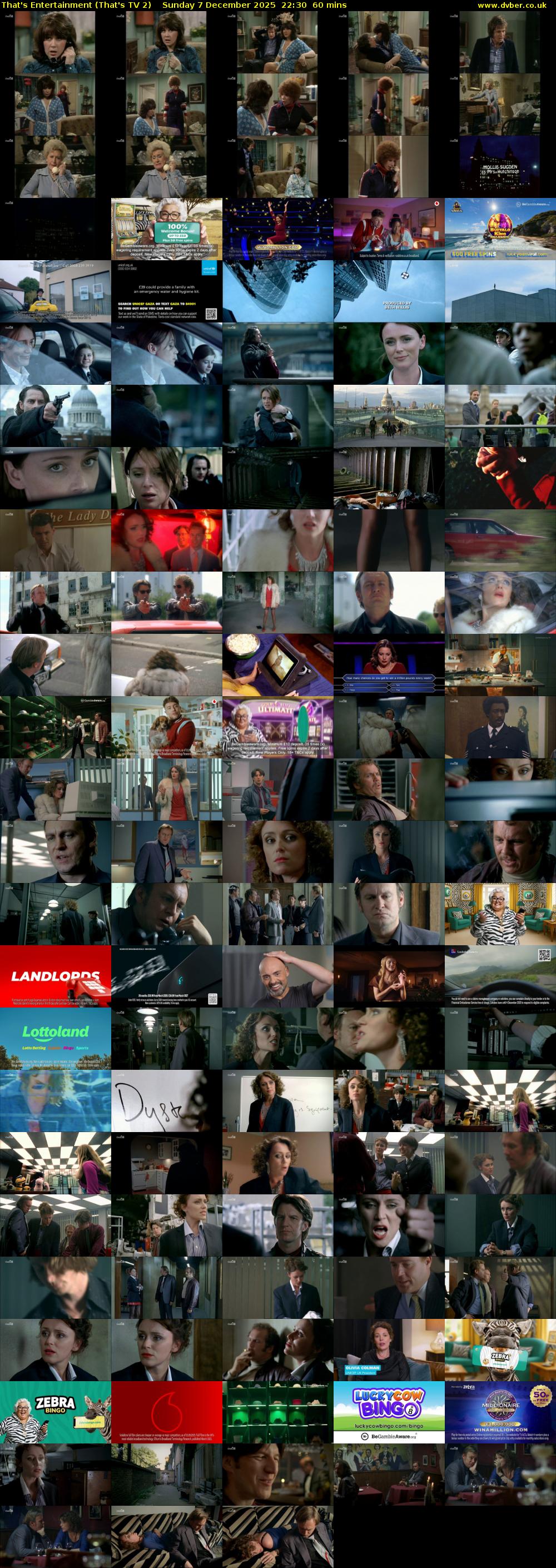 That's Entertainment (That's TV 2) Sunday 7 December 2025 22:30 - 23:30