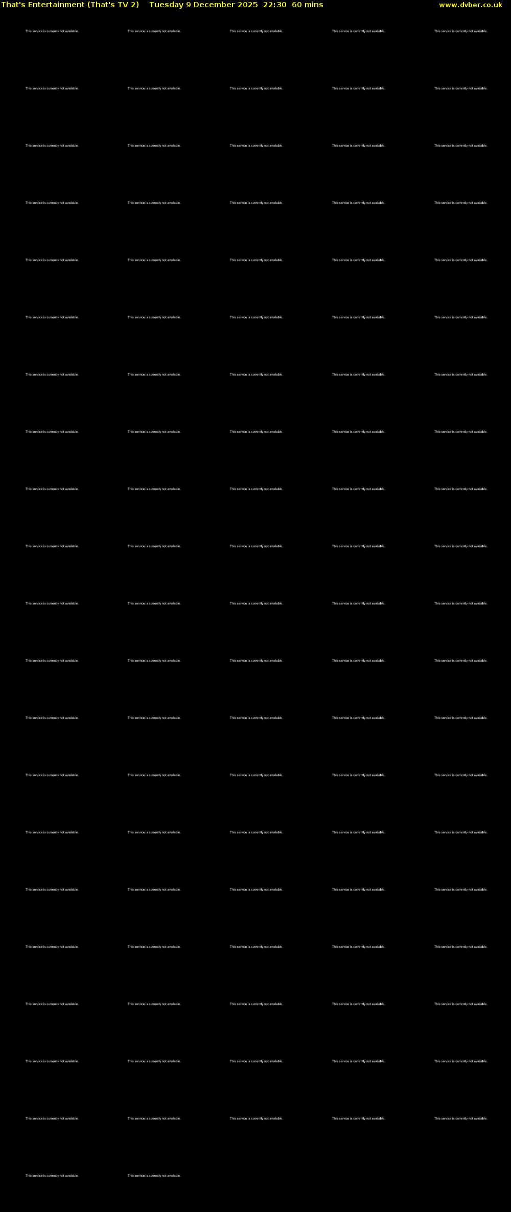 That's Entertainment (That's TV 2) Tuesday 9 December 2025 22:30 - 23:30