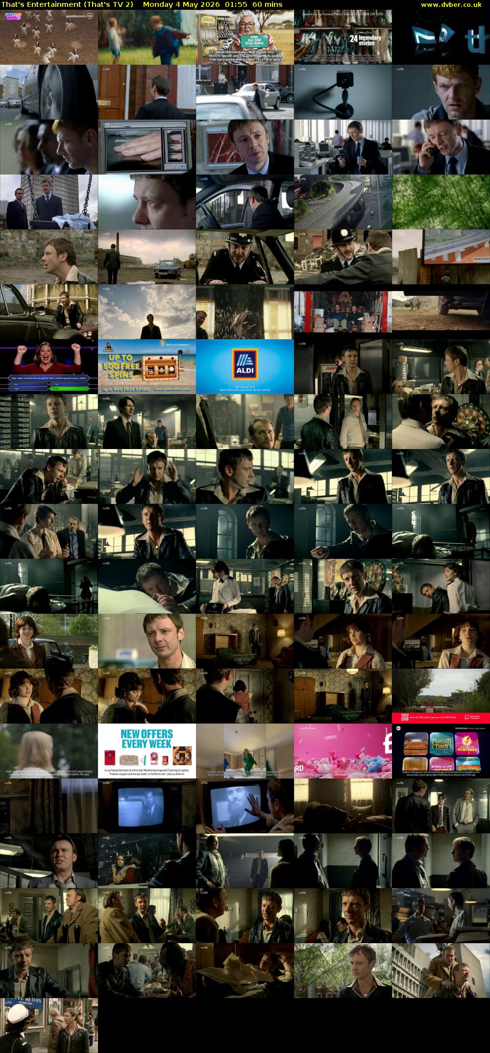 That's Entertainment (That's TV 2) Monday 4 May 2026 01:55 - 02:55