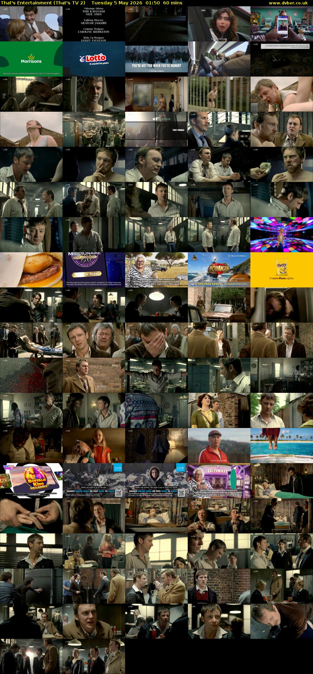 That's Entertainment (That's TV 2) Tuesday 5 May 2026 01:50 - 02:50