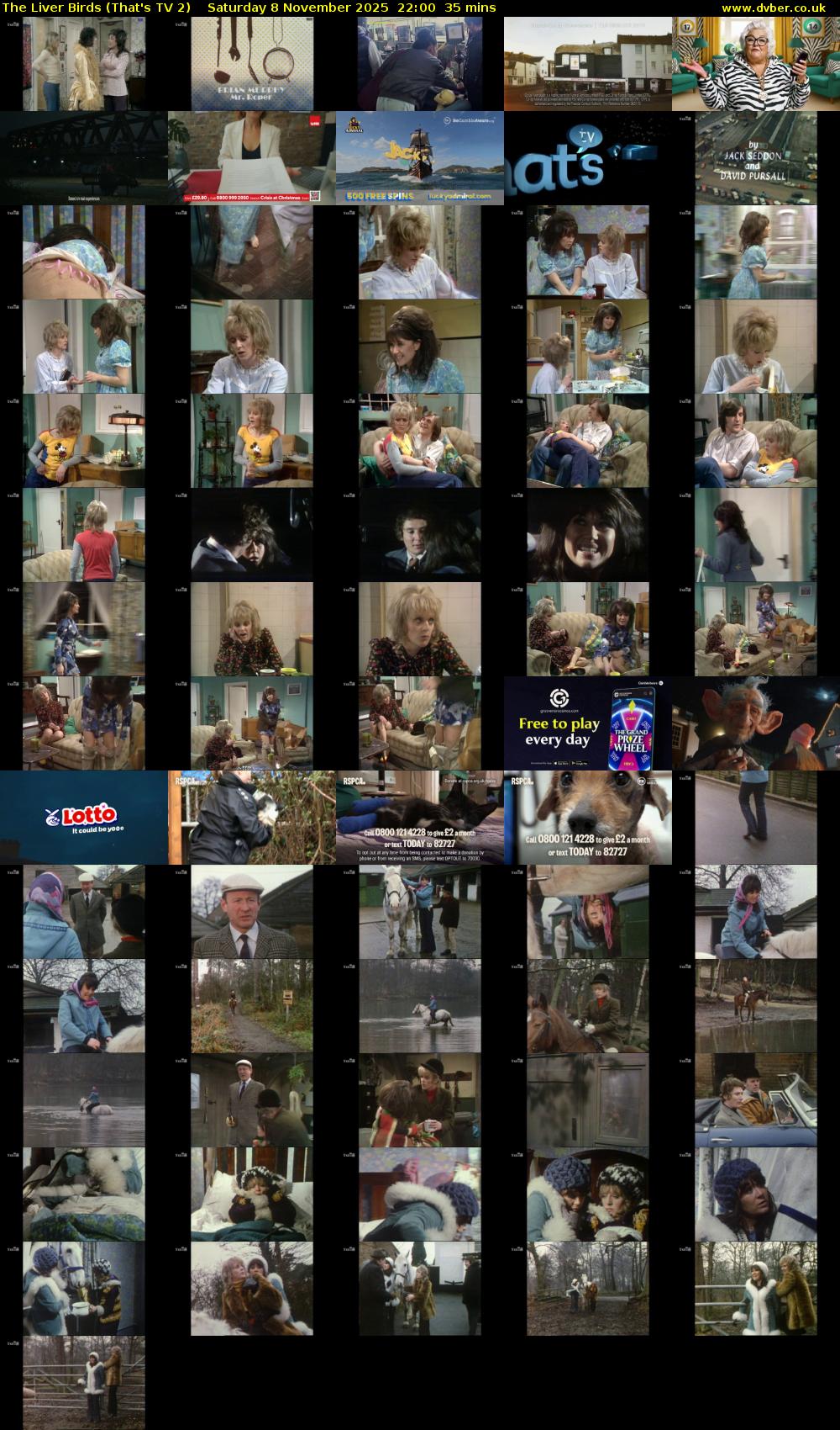 The Liver Birds (That's TV 2) Saturday 8 November 2025 22:00 - 22:35