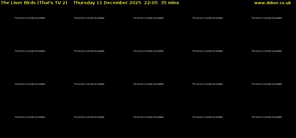 The Liver Birds (That's TV 2) Thursday 11 December 2025 22:05 - 22:40