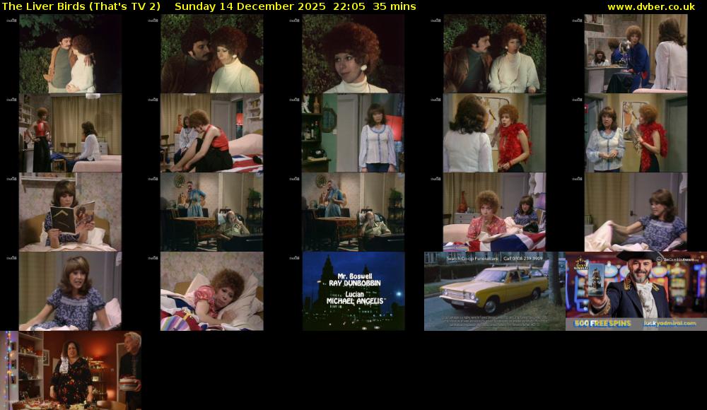 The Liver Birds (That's TV 2) Sunday 14 December 2025 22:05 - 22:40