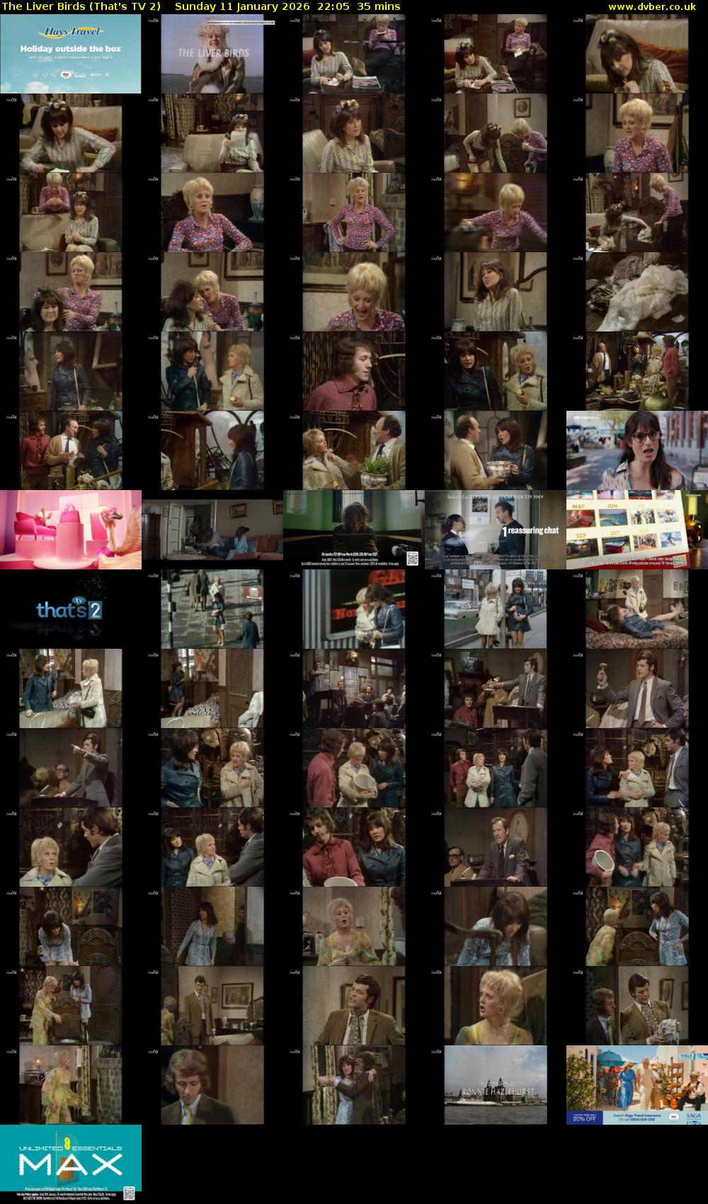 The Liver Birds (That's TV 2) Sunday 11 January 2026 22:05 - 22:40