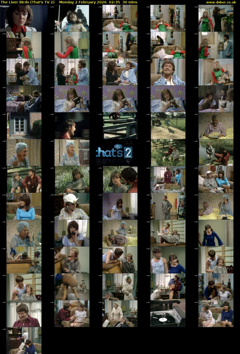 The Liver Birds (That's TV 2) Monday 2 February 2026 02:35 - 03:05