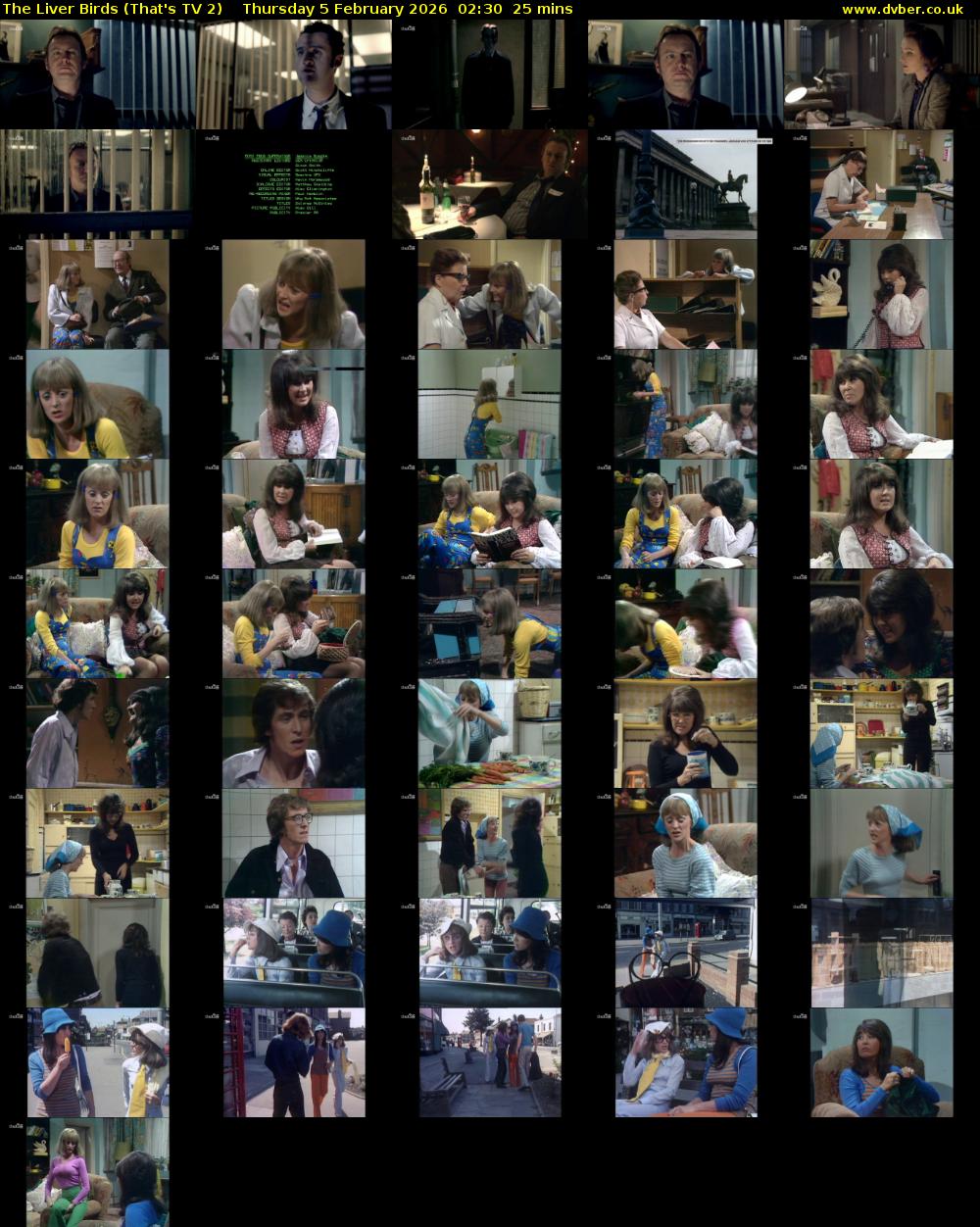 The Liver Birds (That's TV 2) Thursday 5 February 2026 02:30 - 02:55