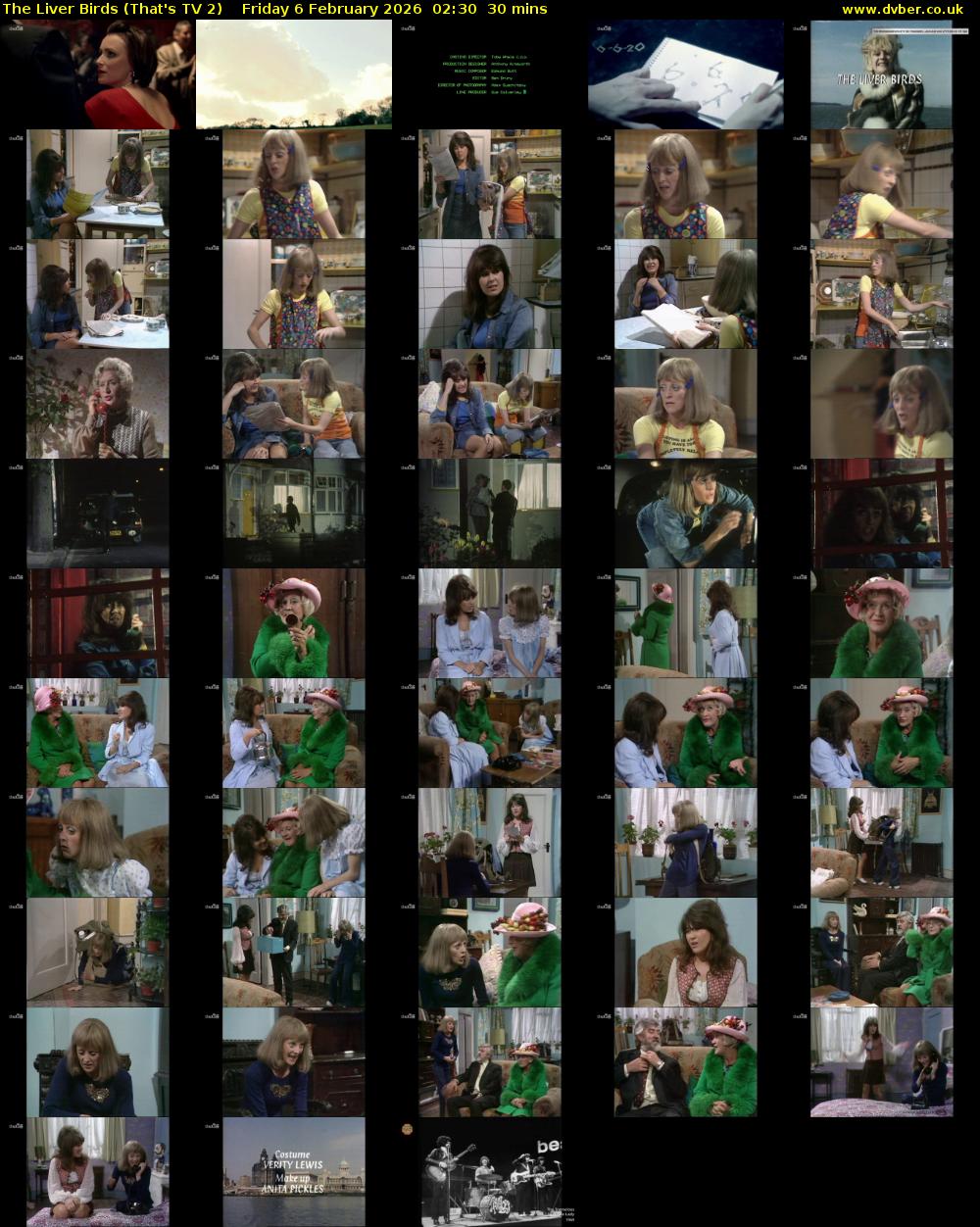 The Liver Birds (That's TV 2) Friday 6 February 2026 02:30 - 03:00