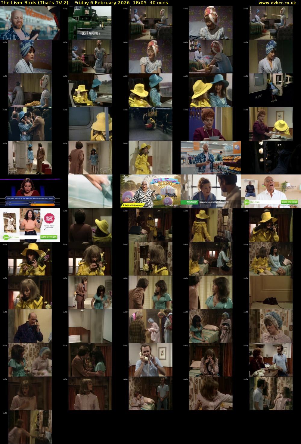 The Liver Birds (That's TV 2) Friday 6 February 2026 18:05 - 18:45