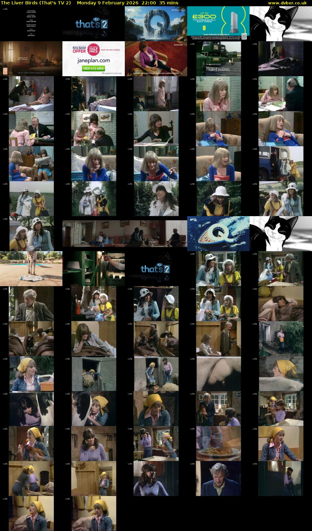 The Liver Birds (That's TV 2) Monday 9 February 2026 22:00 - 22:35