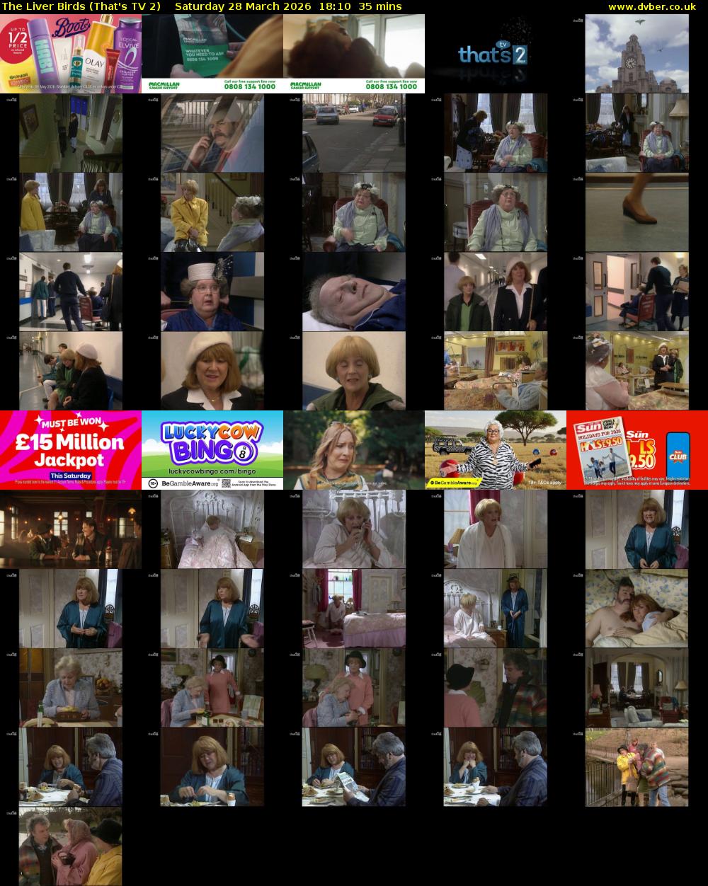 The Liver Birds (That's TV 2) Saturday 28 March 2026 18:10 - 18:45