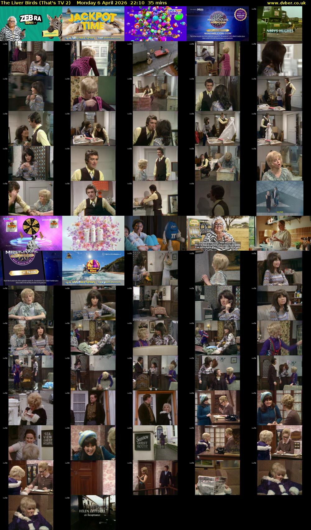 The Liver Birds (That's TV 2) Monday 6 April 2026 22:10 - 22:45