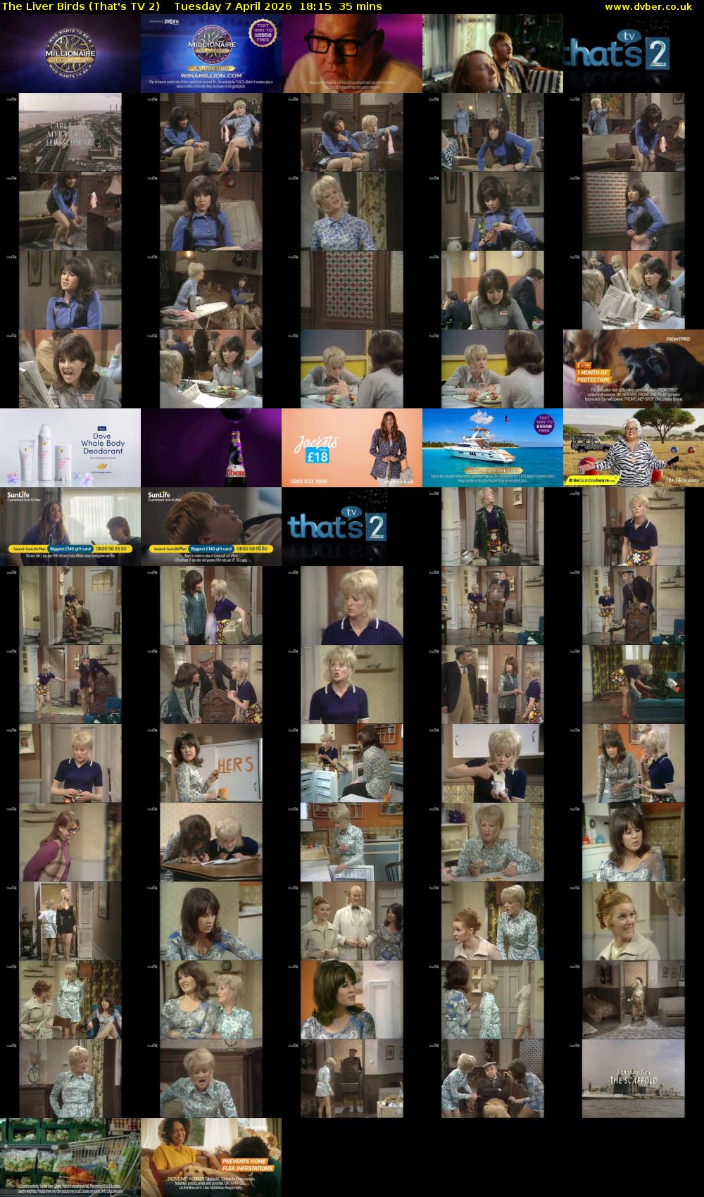 The Liver Birds (That's TV 2) Tuesday 7 April 2026 18:15 - 18:50