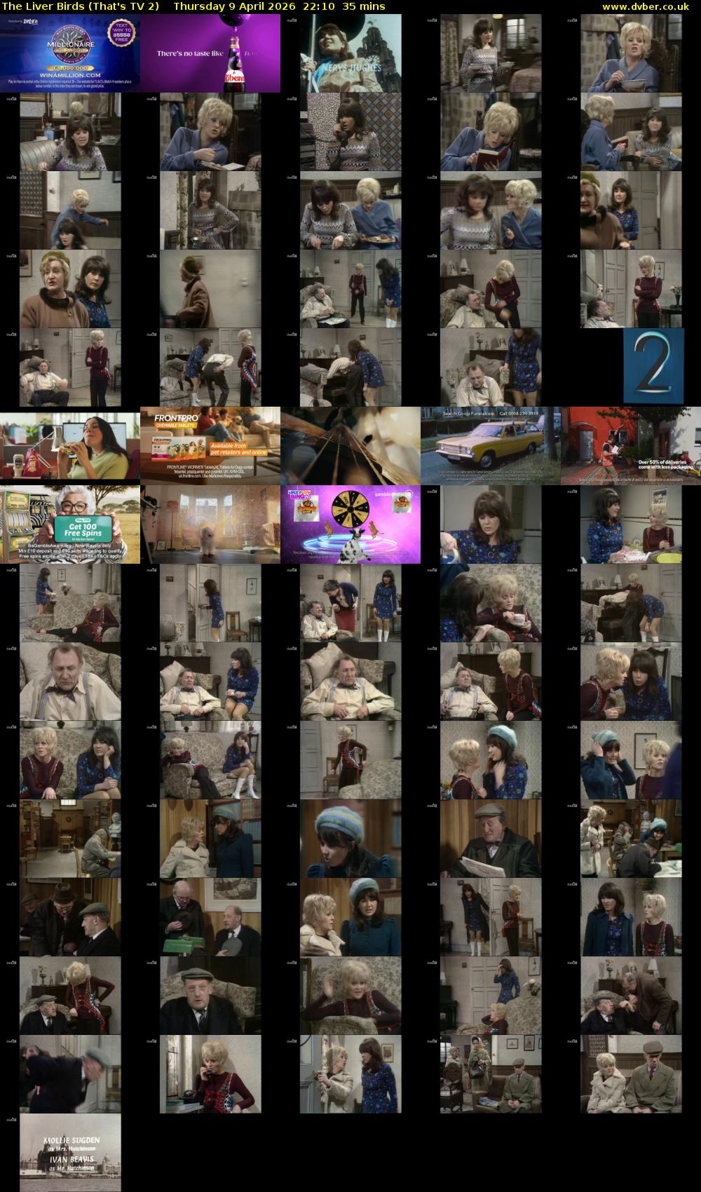 The Liver Birds (That's TV 2) Thursday 9 April 2026 22:10 - 22:45