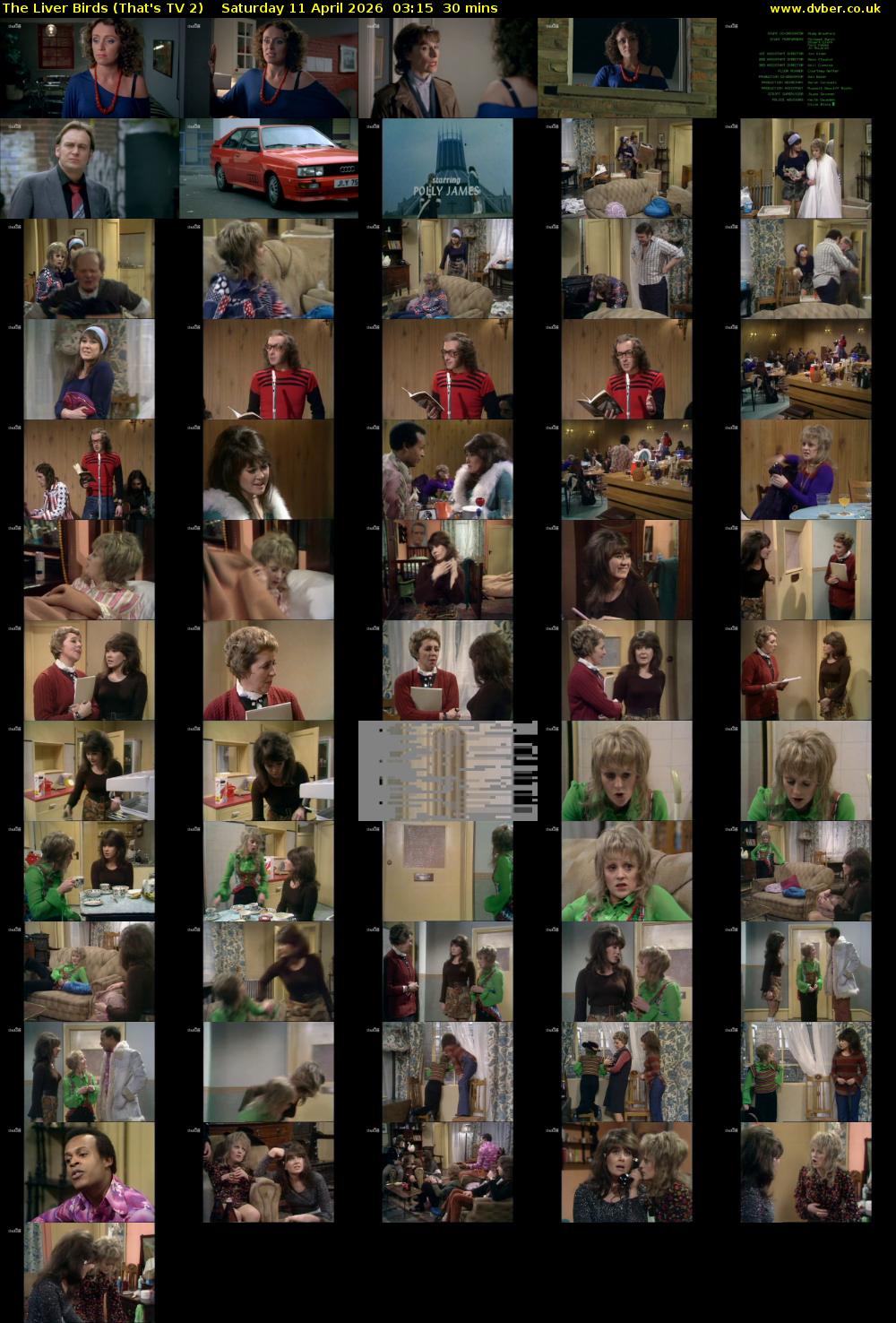 The Liver Birds (That's TV 2) Saturday 11 April 2026 03:15 - 03:45