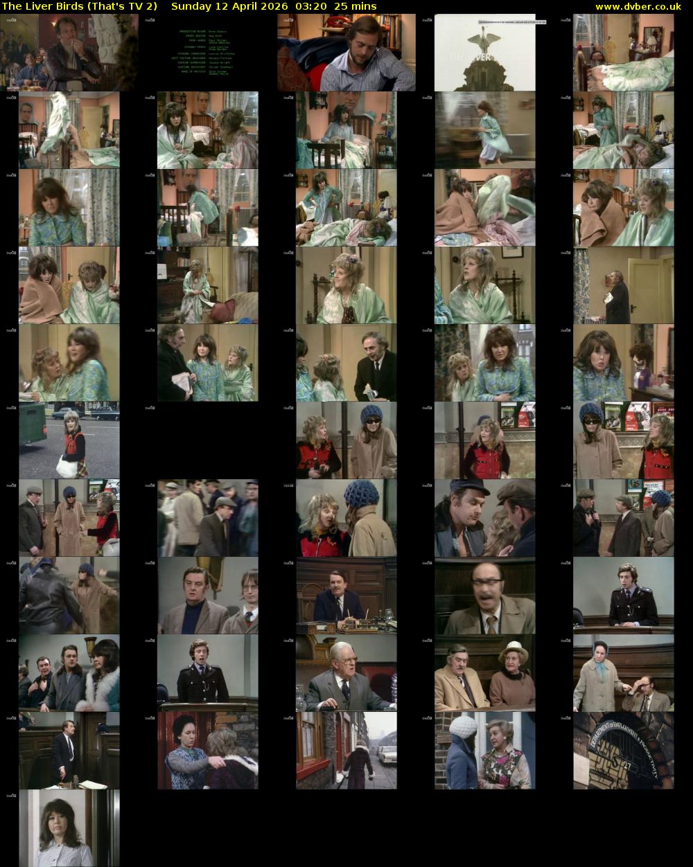 The Liver Birds (That's TV 2) Sunday 12 April 2026 03:20 - 03:45