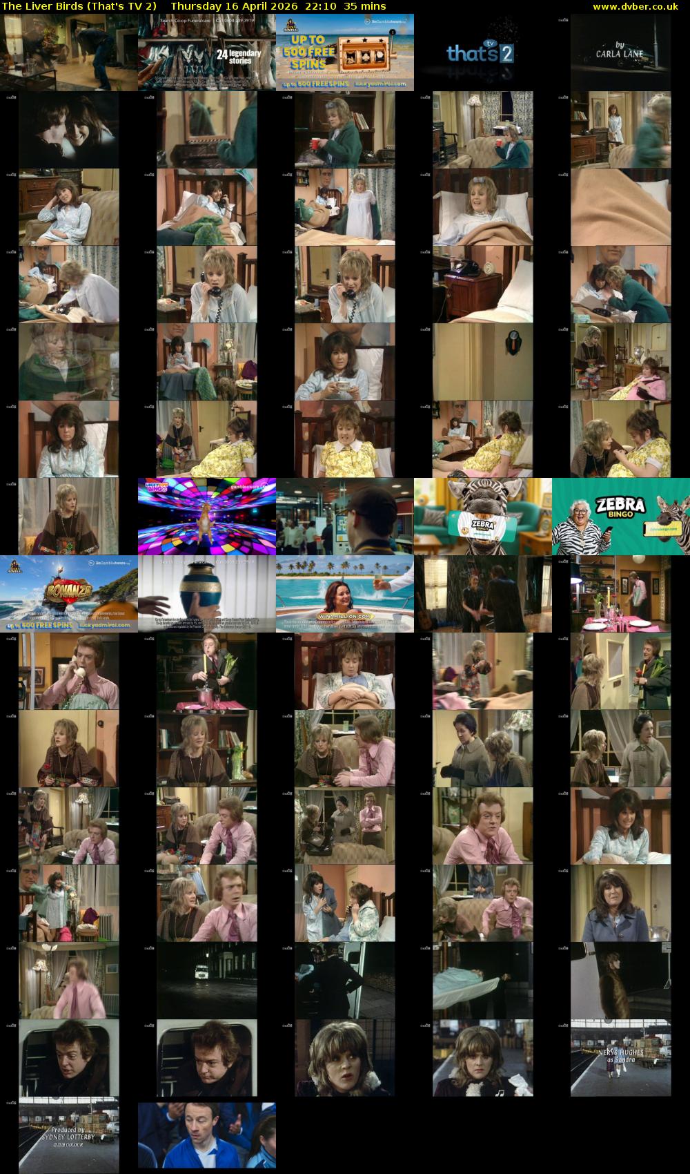 The Liver Birds (That's TV 2) Thursday 16 April 2026 22:10 - 22:45