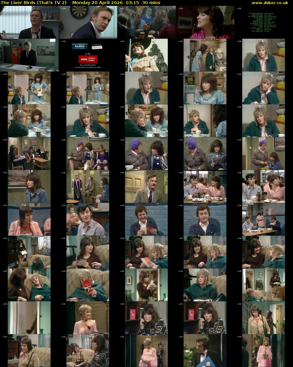 The Liver Birds (That's TV 2) Monday 20 April 2026 03:15 - 03:45