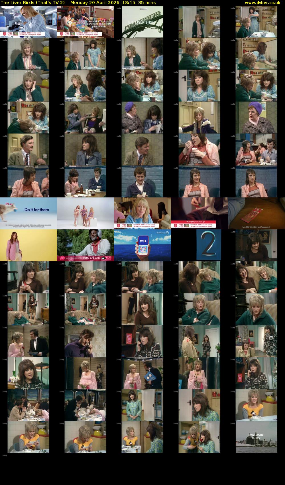 The Liver Birds (That's TV 2) Monday 20 April 2026 18:15 - 18:50