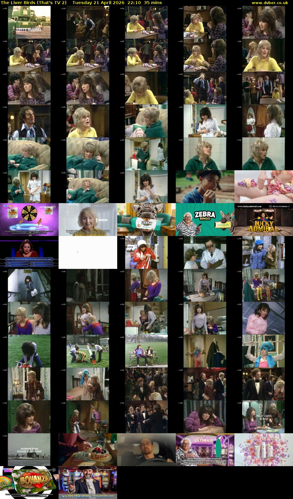 The Liver Birds (That's TV 2) Tuesday 21 April 2026 22:10 - 22:45