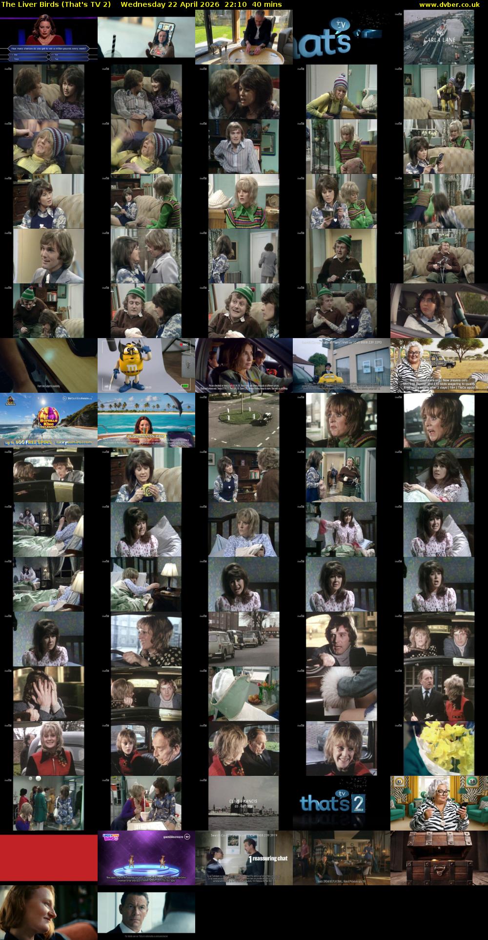 The Liver Birds (That's TV 2) Wednesday 22 April 2026 22:10 - 22:50