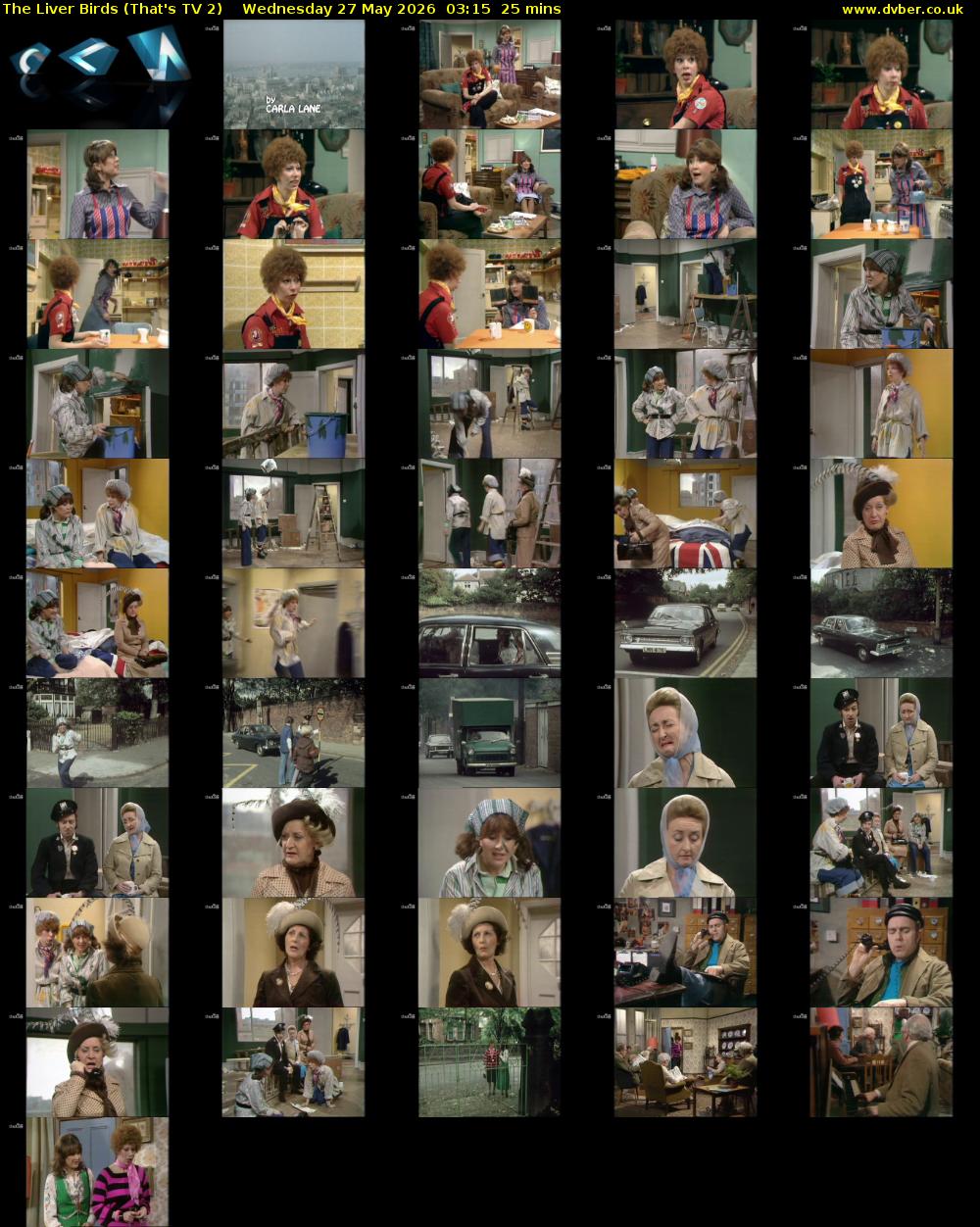 The Liver Birds (That's TV 2) Wednesday 27 May 2026 03:15 - 03:40