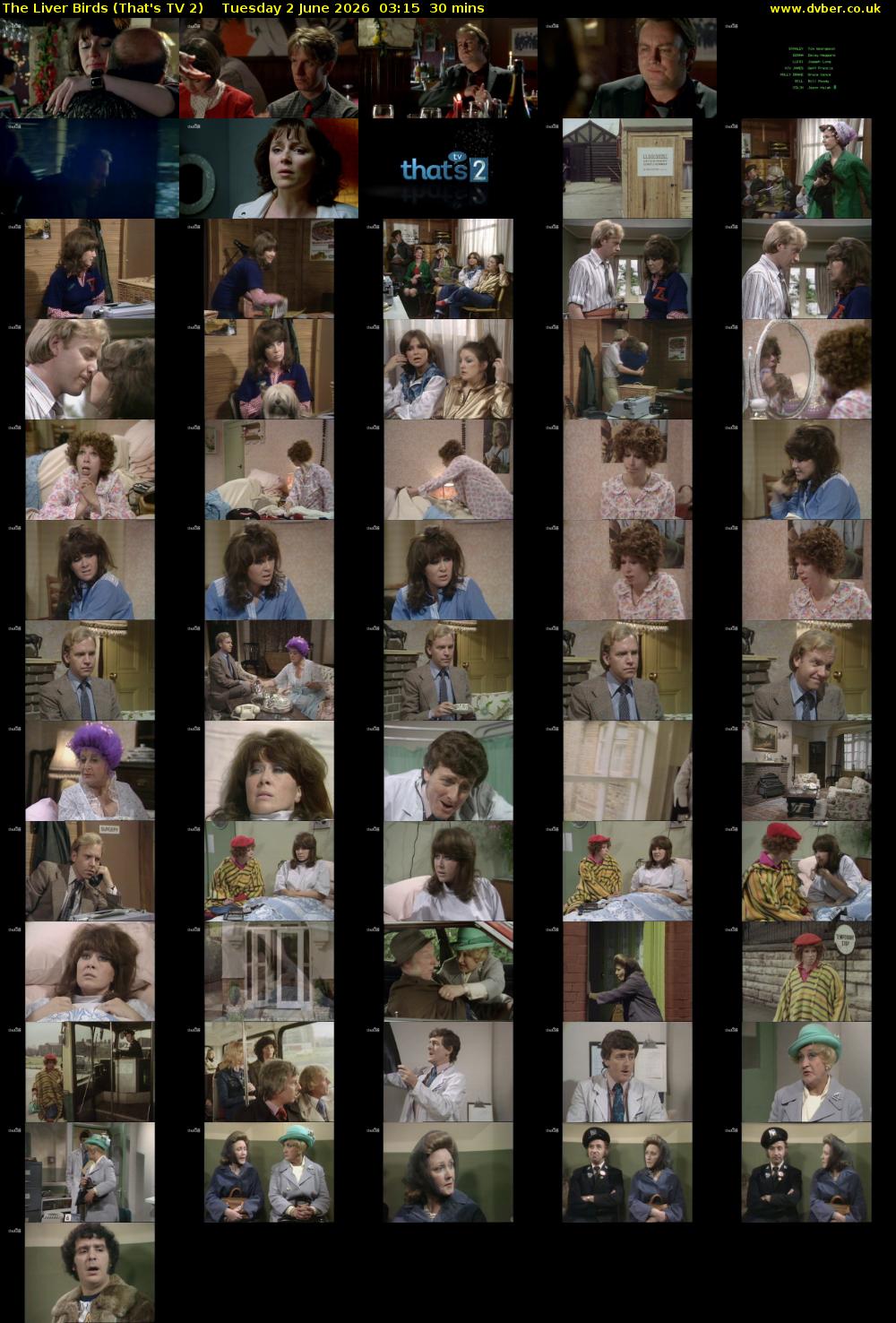 The Liver Birds (That's TV 2) Tuesday 2 June 2026 03:15 - 03:45