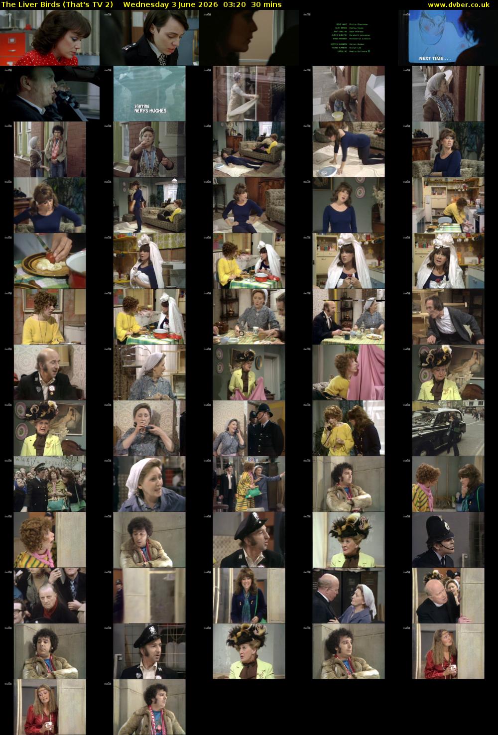 The Liver Birds (That's TV 2) Wednesday 3 June 2026 03:20 - 03:50