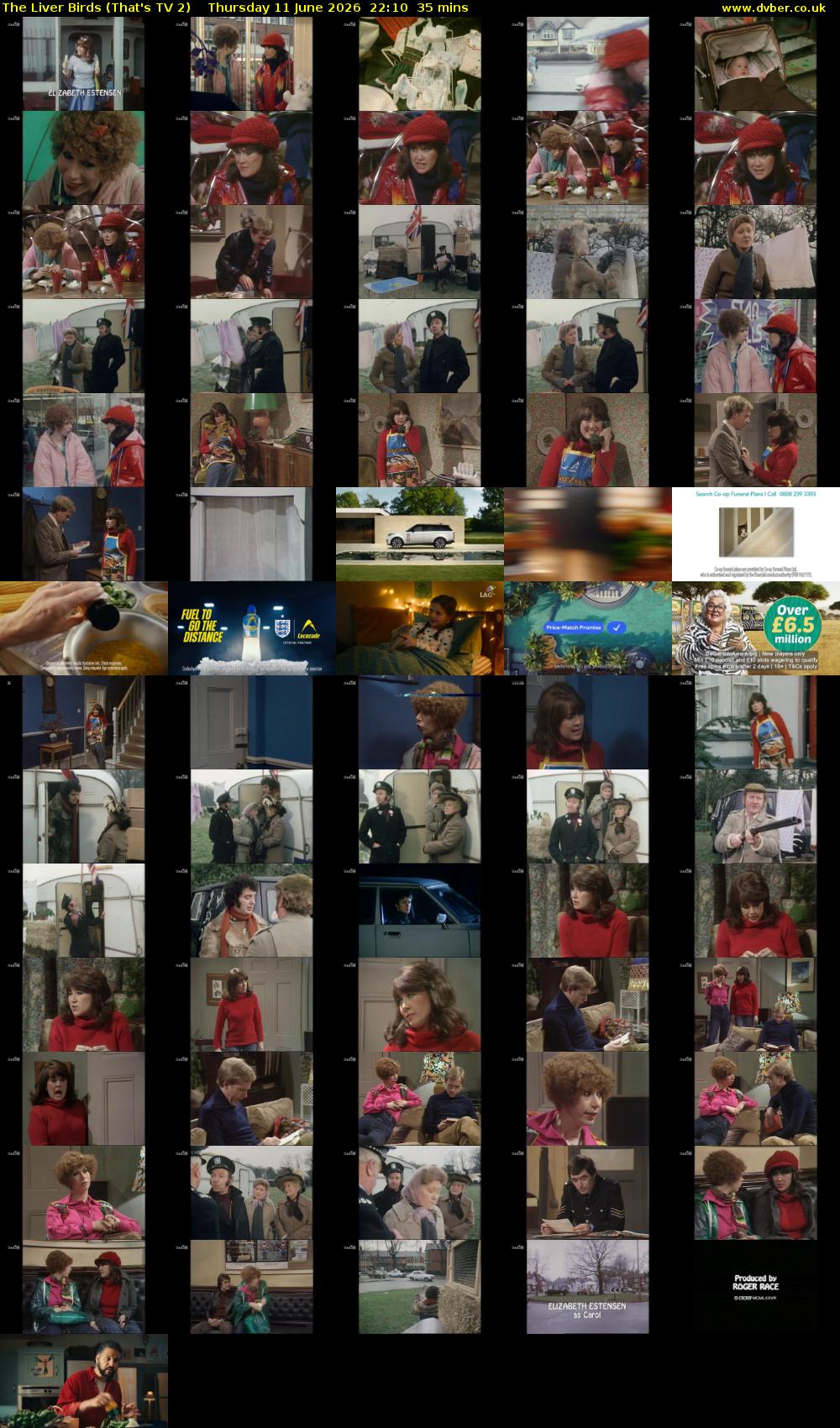 The Liver Birds (That's TV 2) Thursday 11 June 2026 22:10 - 22:45