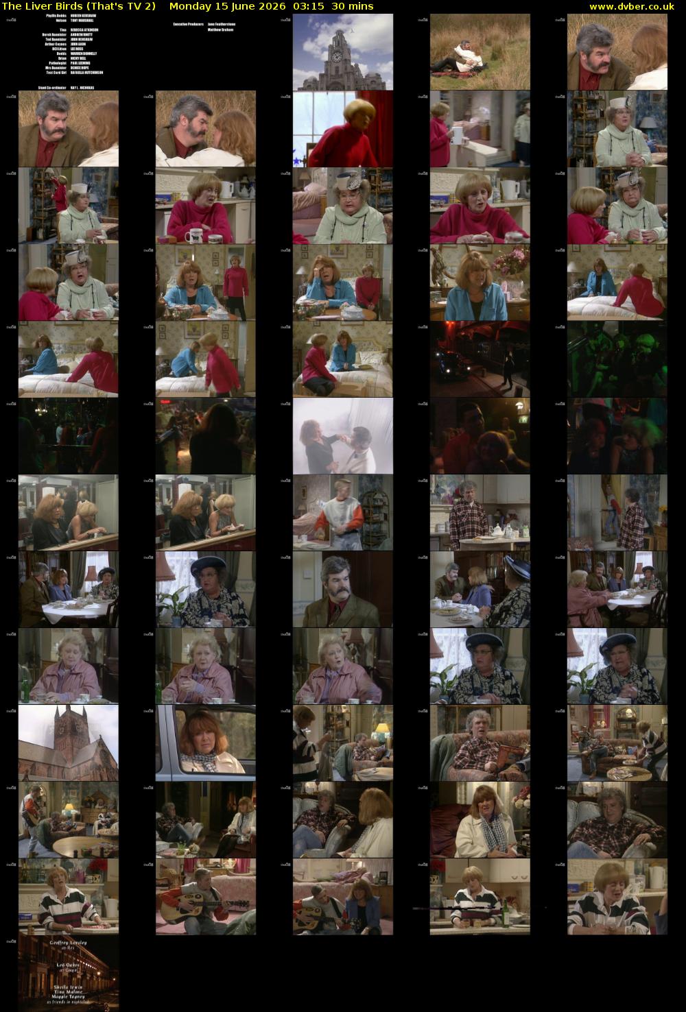 The Liver Birds (That's TV 2) Monday 15 June 2026 03:15 - 03:45