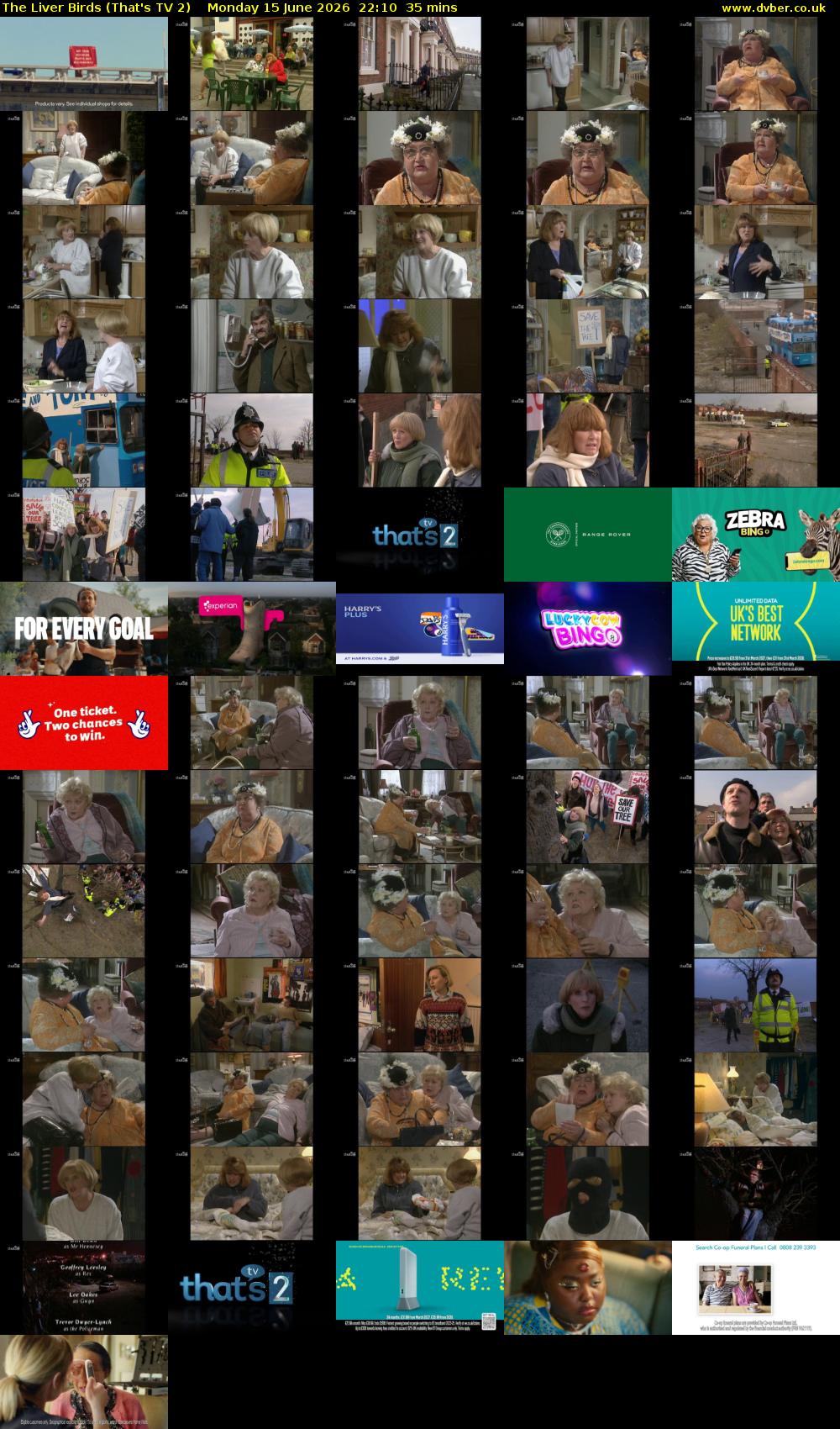 The Liver Birds (That's TV 2) Monday 15 June 2026 22:10 - 22:45
