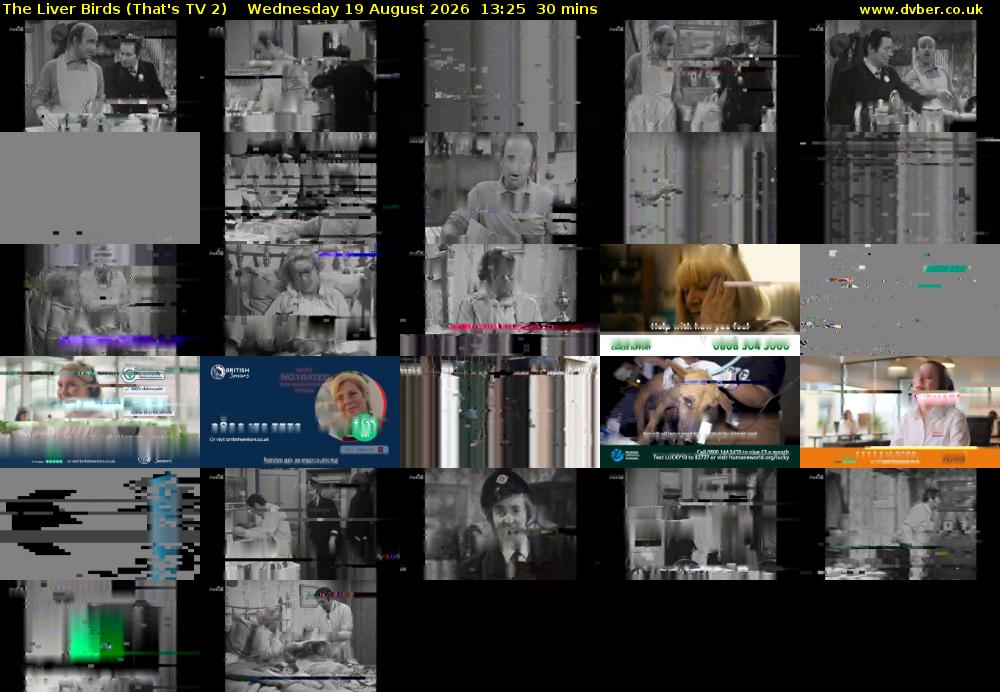 The Liver Birds (That's TV 2) Wednesday 19 August 2026 13:25 - 13:55