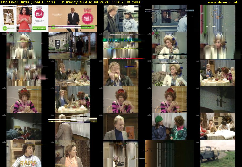 The Liver Birds (That's TV 2) Thursday 20 August 2026 13:05 - 13:35