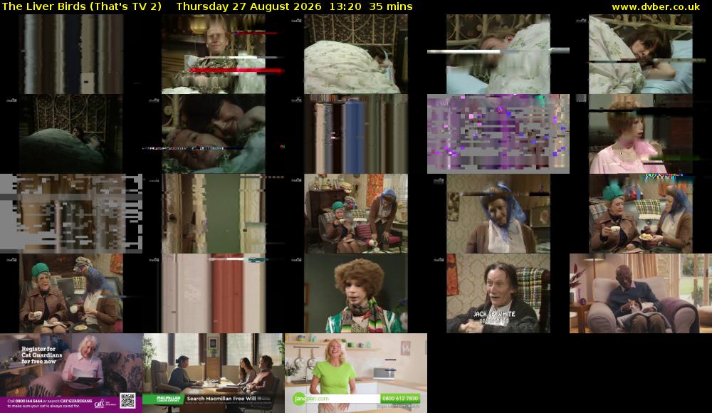 The Liver Birds (That's TV 2) Thursday 27 August 2026 13:20 - 13:55