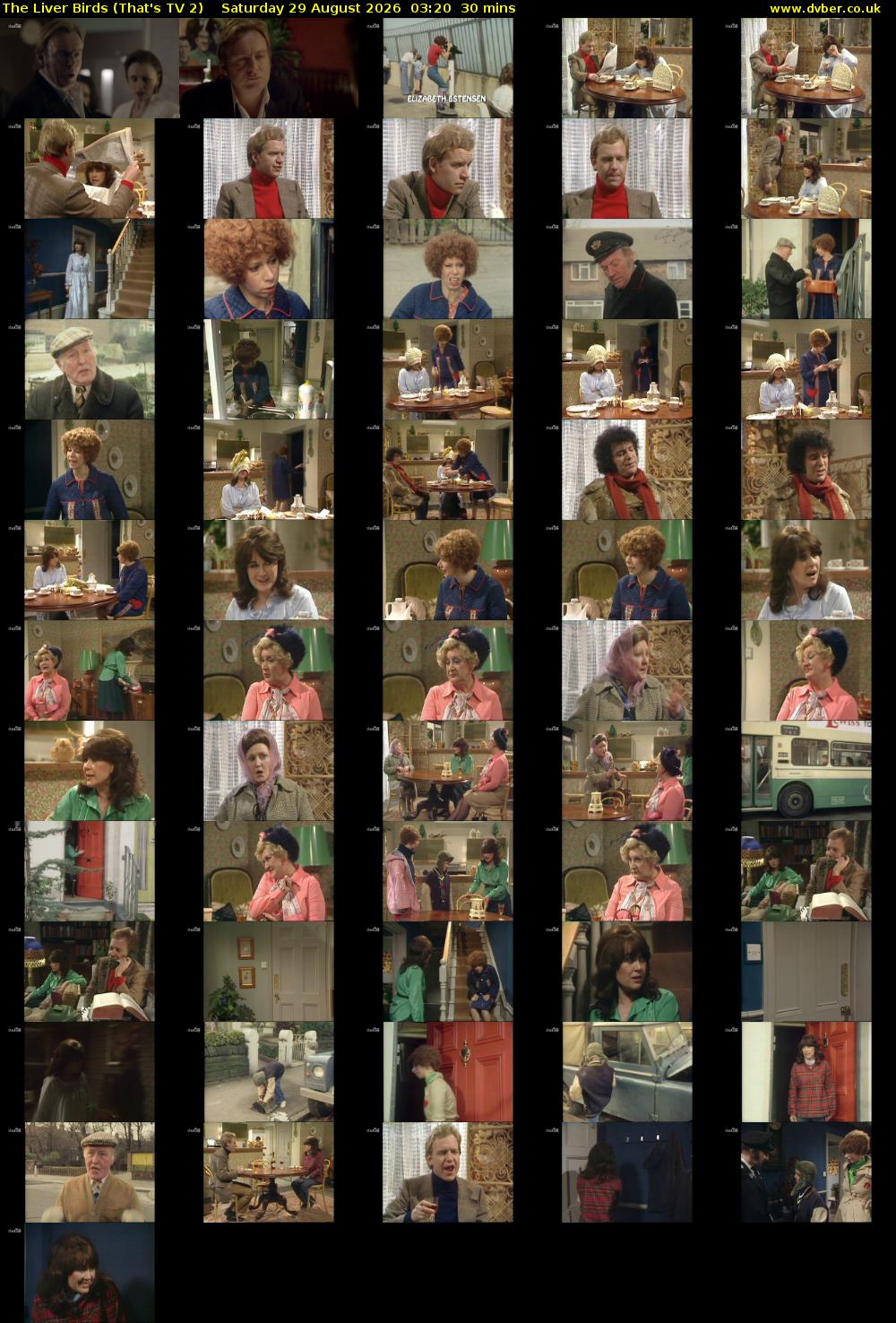 The Liver Birds (That's TV 2) Saturday 29 August 2026 03:20 - 03:50