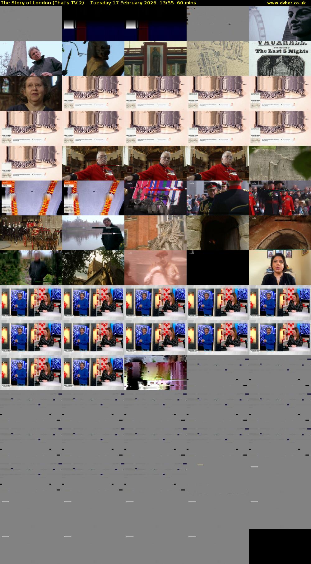 The Story of London (That's TV 2) Tuesday 17 February 2026 13:55 - 14:55